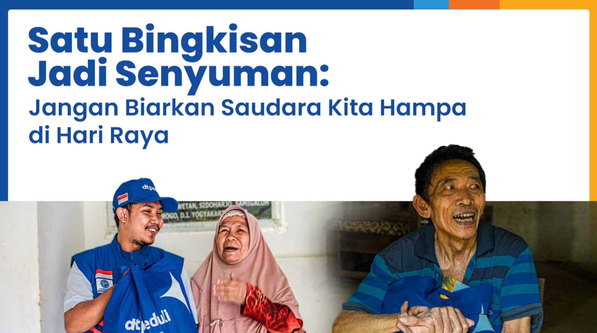 Satu Bingkisan Jadi Senyuman: Jangan Biarkan Saudara Kita Hampa di Hari Raya