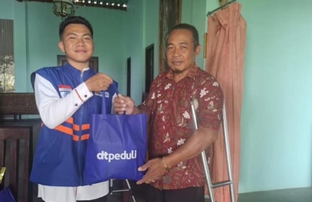 DT Peduli Malang Salurkan Paket Sembako untuk PPDI Pasuruan  