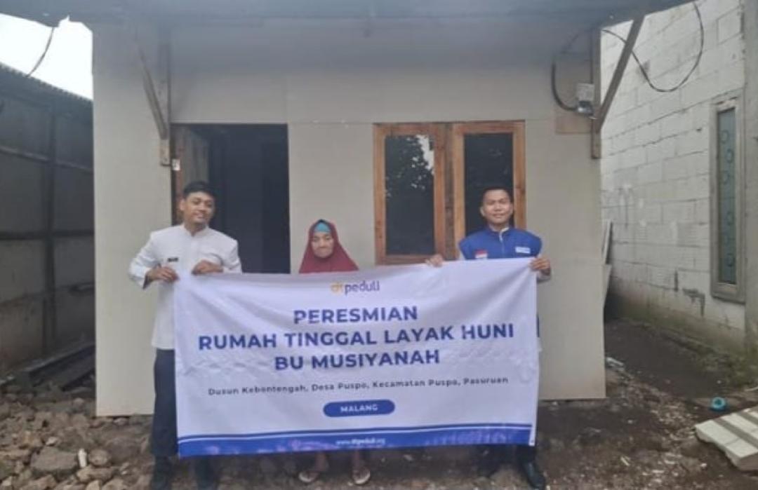 Terima Rumah Layak Huni, Mak Musyianah Bersyukur dan Bahagia 