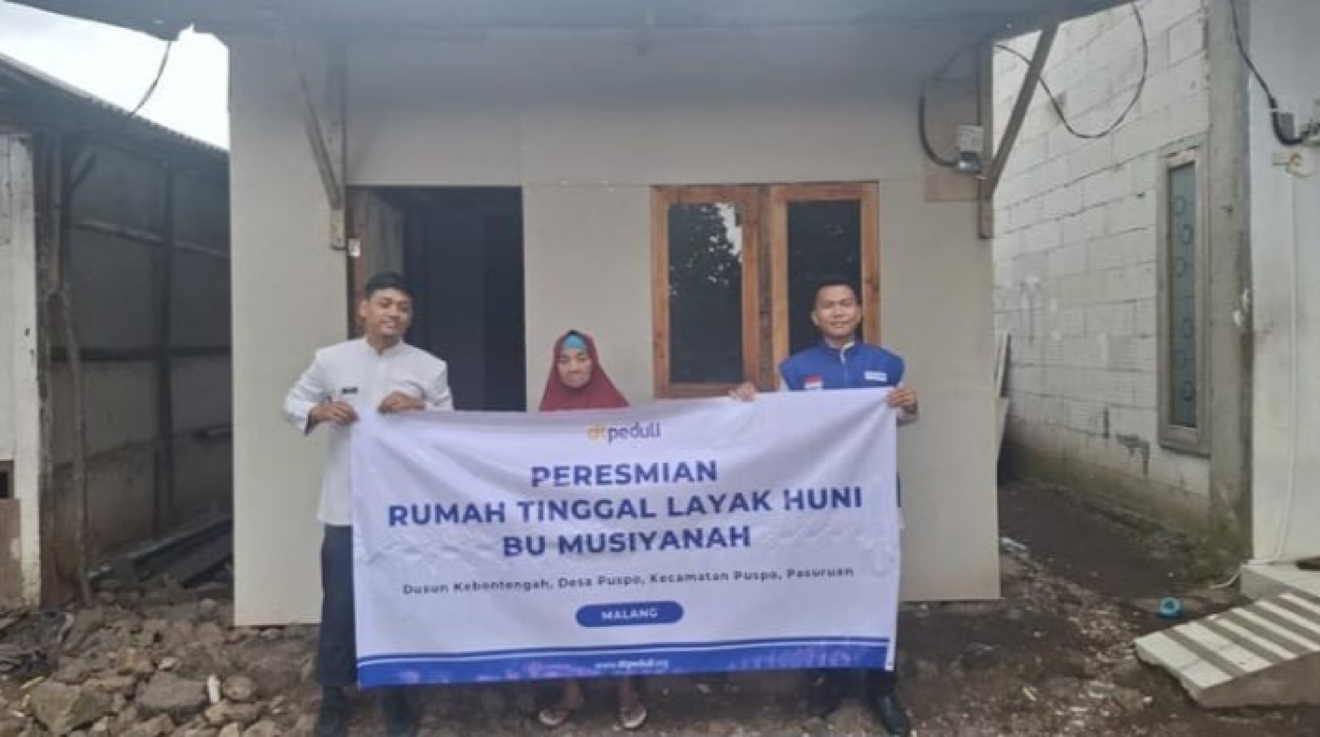 Terima Rumah Layak Huni, Mak Musyianah Bersyukur dan Bahagia 
