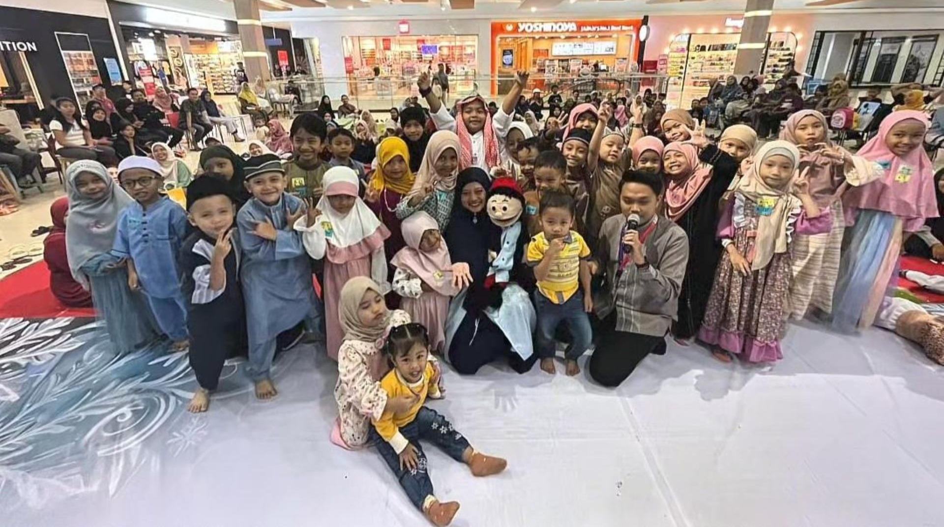 Peringati Isra Mi’raj, DT Peduli Malang dan Warna EO Gelar Lomba Islami Anak di Matos 