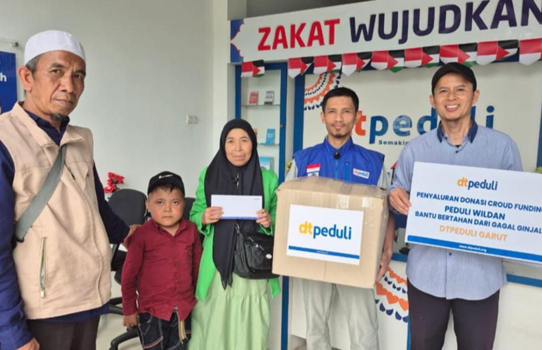 Gagal Ginjal di Usia 7 Tahun, DT Peduli Garut Bantu Pengobatan Wildan 