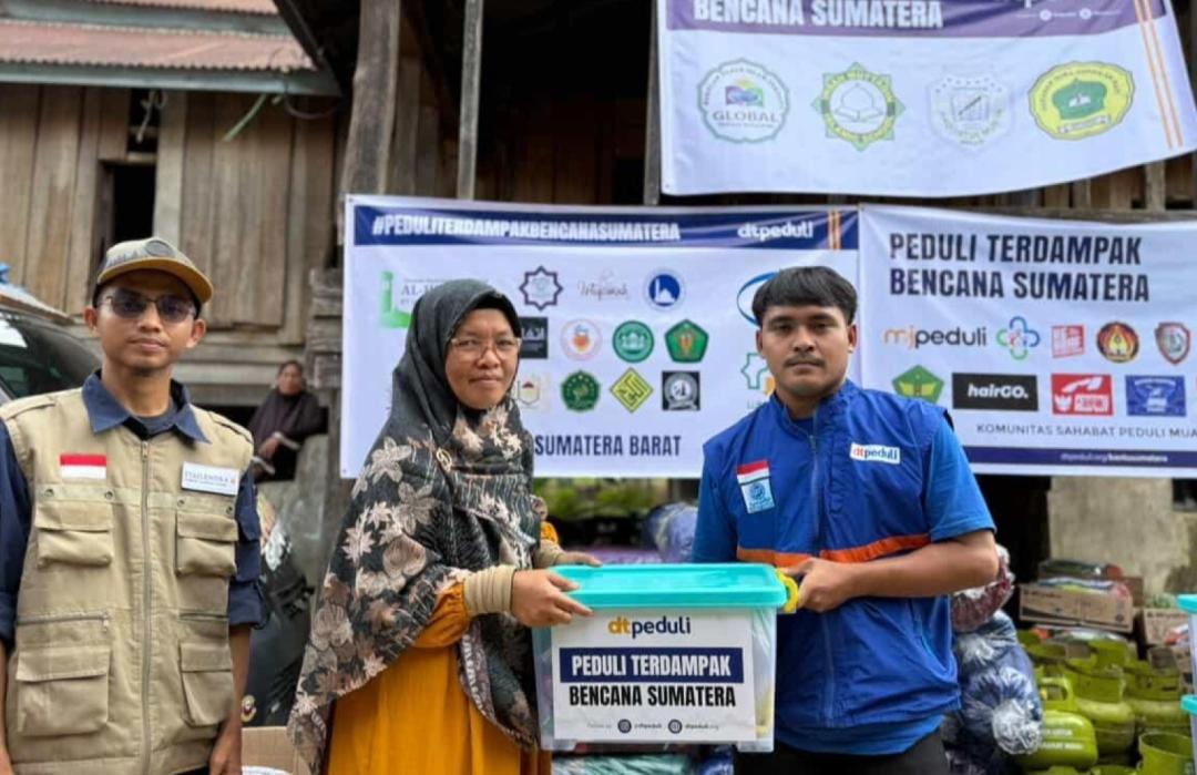 DT Peduli Sumatera Barat Hadirkan Harapan Bagi Warga Terdampak Banjir Bandang