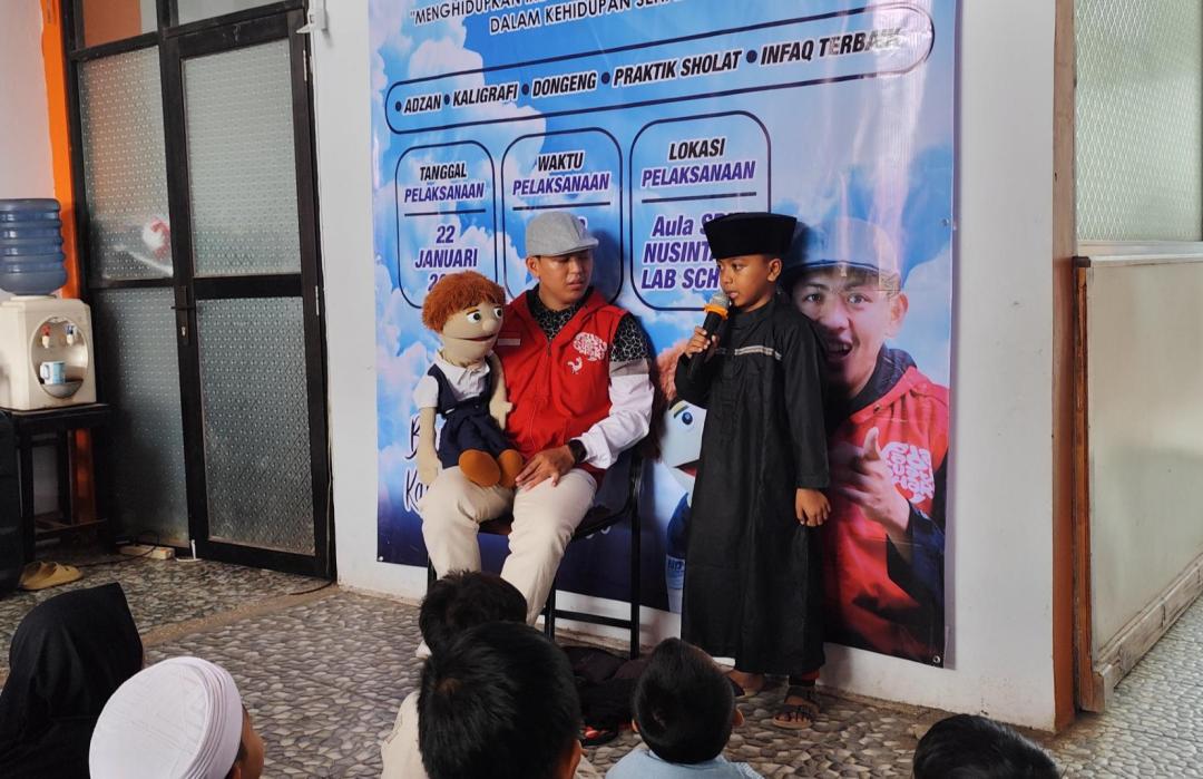 Gelar Safari Dongeng dan Dakwah, DT Peduli Cirebon Ajak Anak Gemar Shalat 