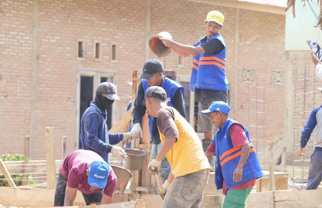 Rumah Tumbuh, Asa yang Bangkit Penyintas Banjir Aceh Tamiang 