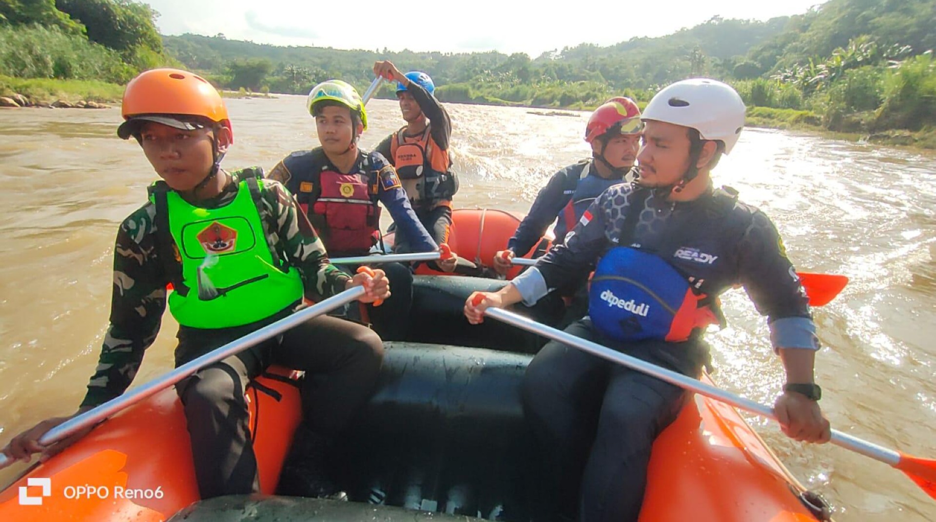DT Peduli Bogor Bersama Tim Gabungan Lakukan Pencarian Korban Diduga Tenggelam di Sungai Cisadane