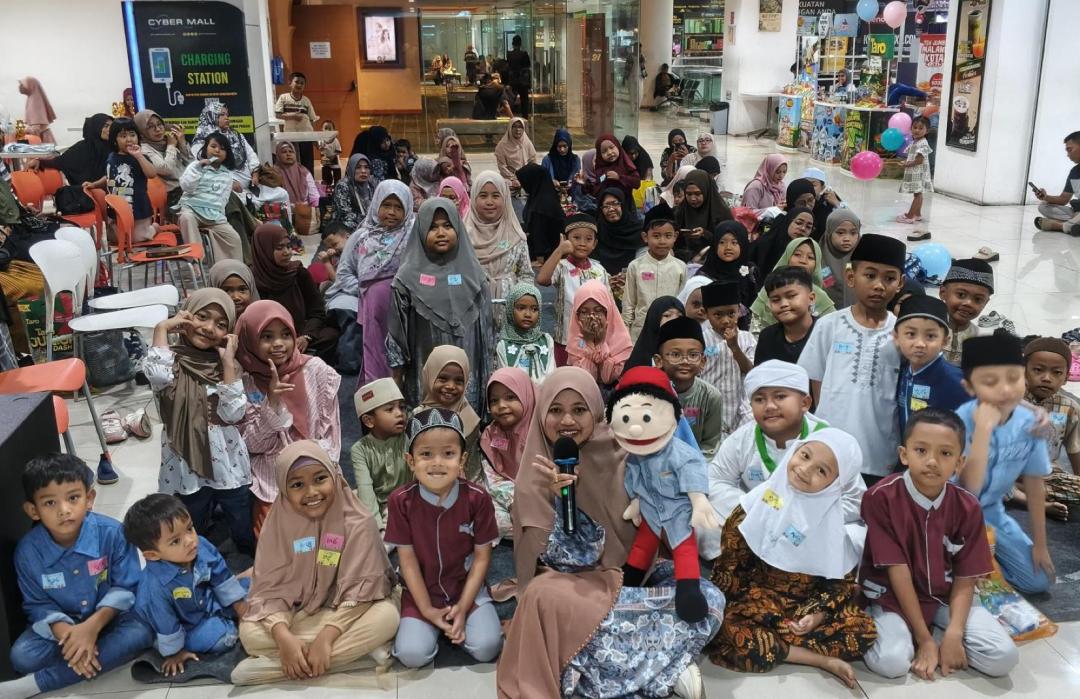 Warna Event Organizer Bersama DT Peduli Malang Gelar Lomba Islami di Cyber Mall dalam Festival Isra Mi’raj
