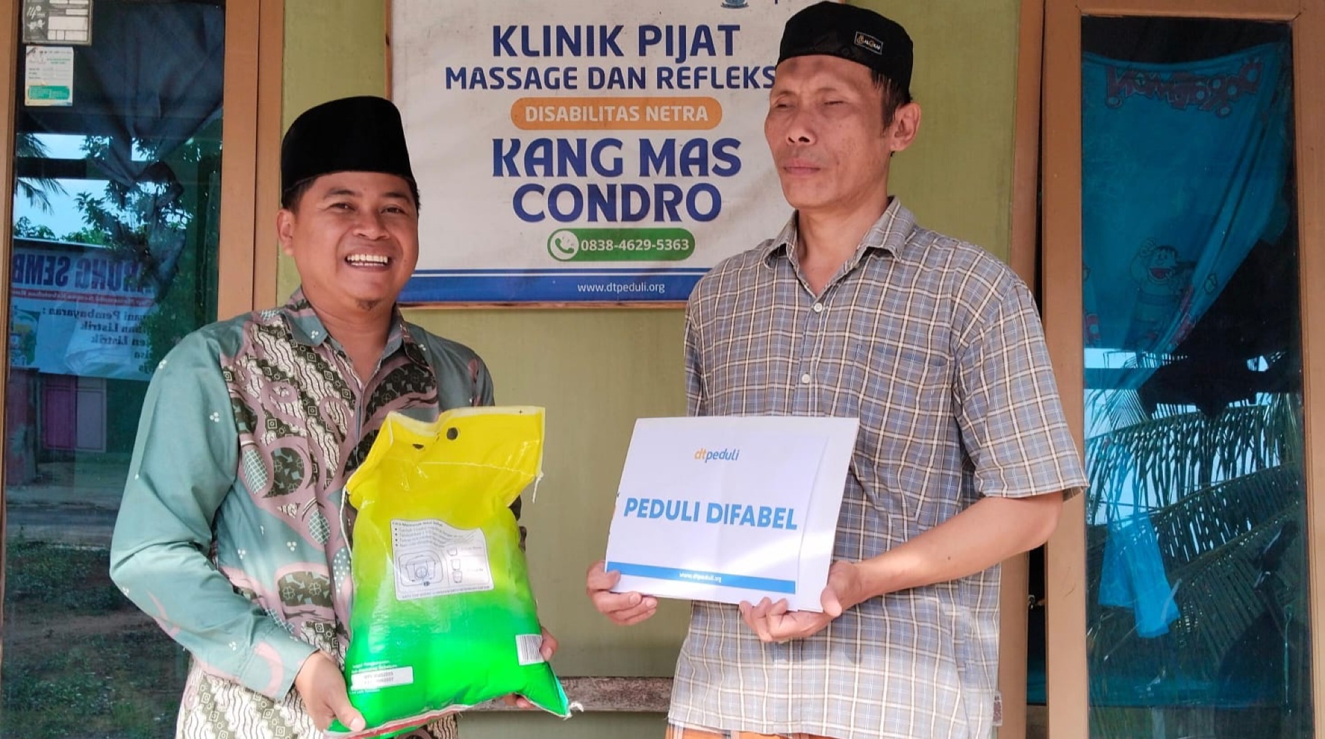 DT Peduli Metro Dampingi Pelatihan Pijat bagi Disabilitas Netra di Kelurahan Yosomulyo