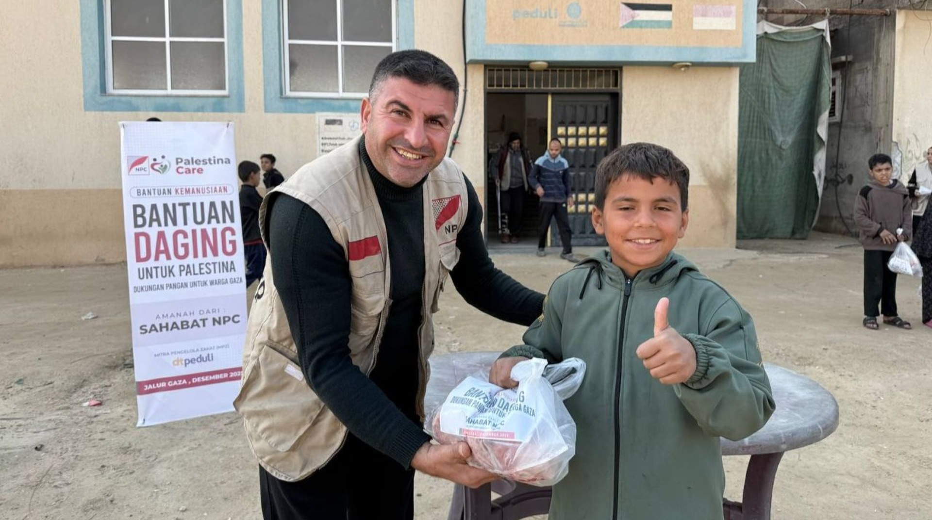 DT Peduli Bersama NPC Salurkan 500 Kg Daging Segar untuk Warga Gaza