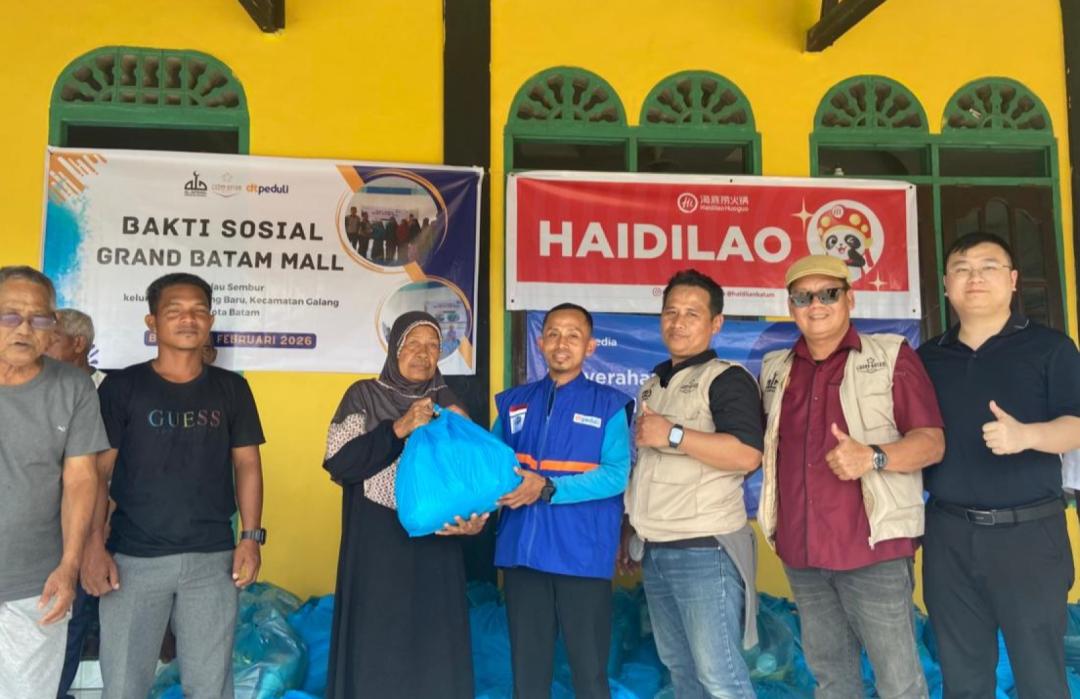 DT Peduli Kepri dan Masjid Al Afdhal Grand Batam Mall Berbagi Kebaikan untuk Mustahik di Pulau Sembur 