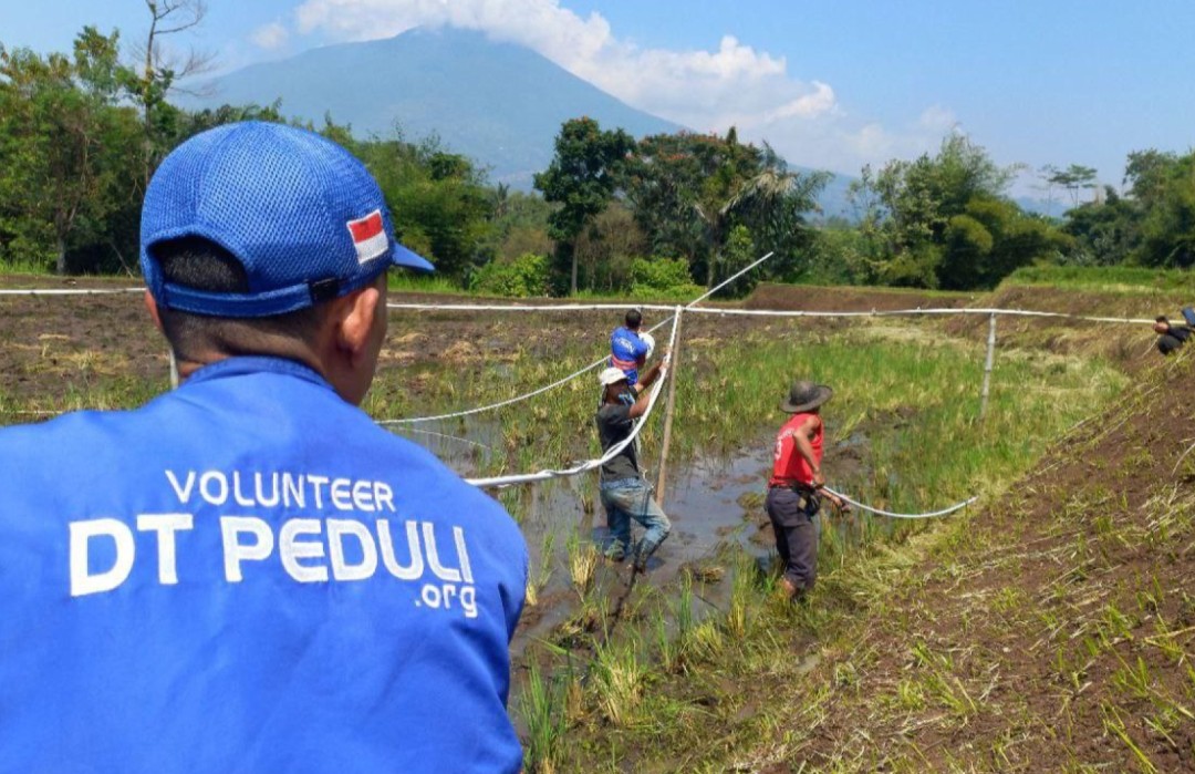 Kampung Paku Haji Alami Kekeringan, DT Peduli Garut Lakukan Pipanisasi