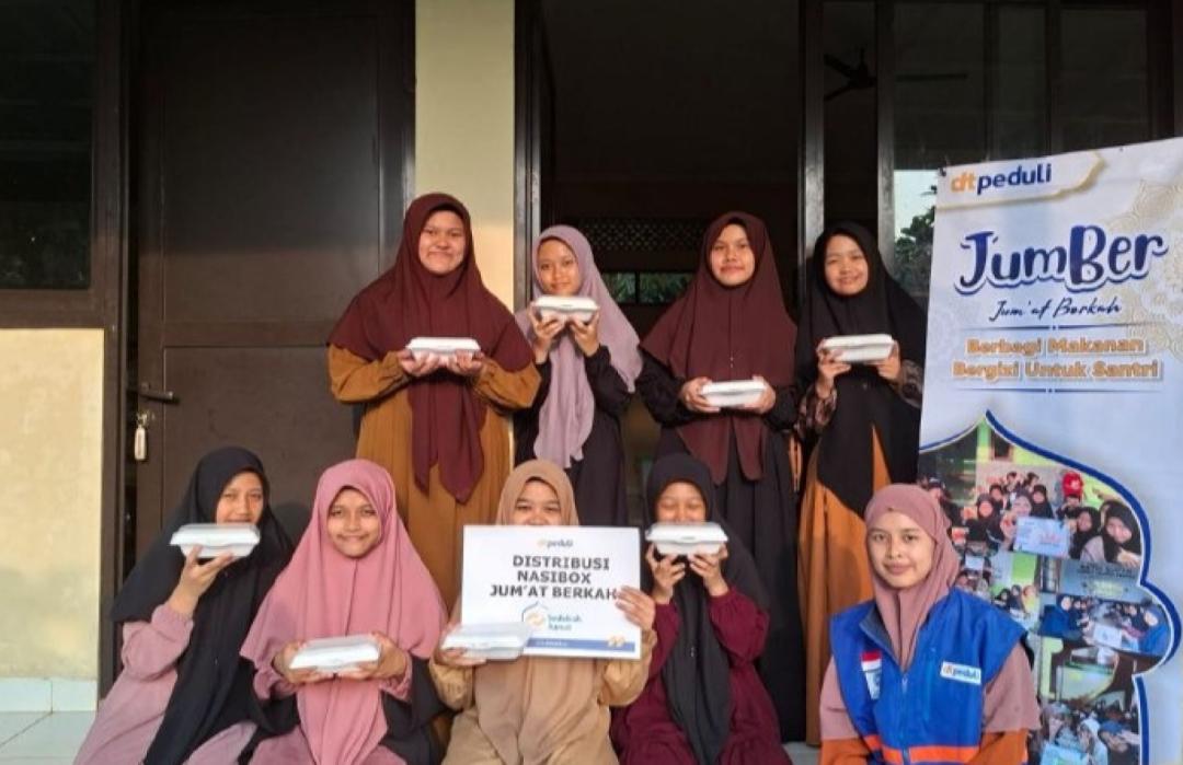 DT Peduli Bogor Kembali Salurkan Nasi Kotak ke Berbagai Pesantren di Bogor