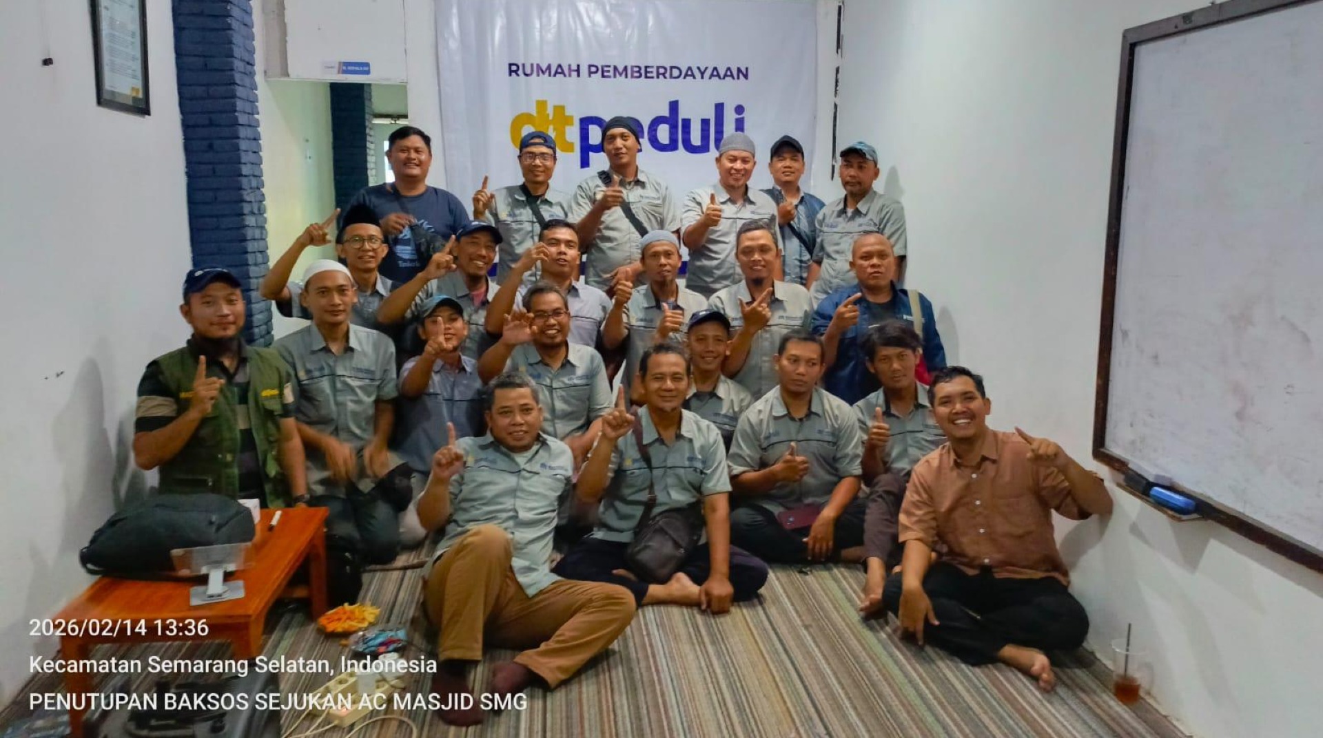 Usai Baksos 100 AC Masjid di Semarang, DT Peduli Jateng Gelar Ngulik Bareng Master AC 