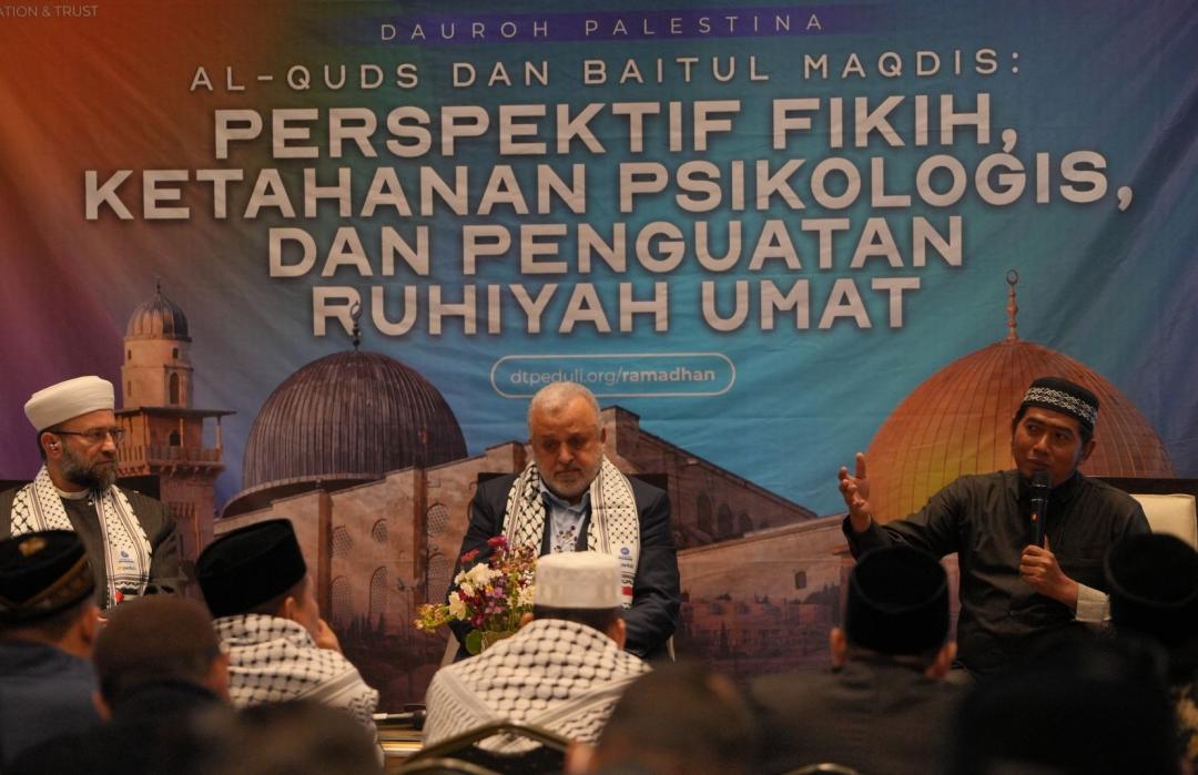 Perkuat Spirit Perjuangan Palestina, DT Peduli Gelar Dauroh Ilmiah Internasional 