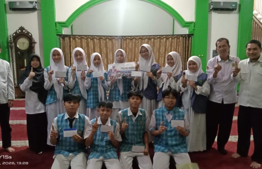 Jalin Sinergi Kebaikan, DT Peduli Jakarta dan BDI Pertamina Patra Niaga Salurkan Santunan Anak Yatim di Kantor Kemenag Jakarta Selatan 