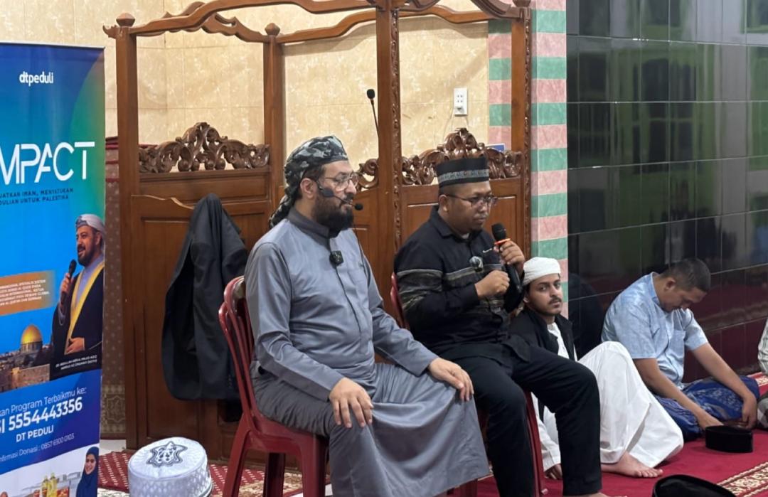 DT Peduli Metro Hadirkan Syeikh DR. Abdullah dari Palestina, Isi Kajian di Masjid Al Hikmah