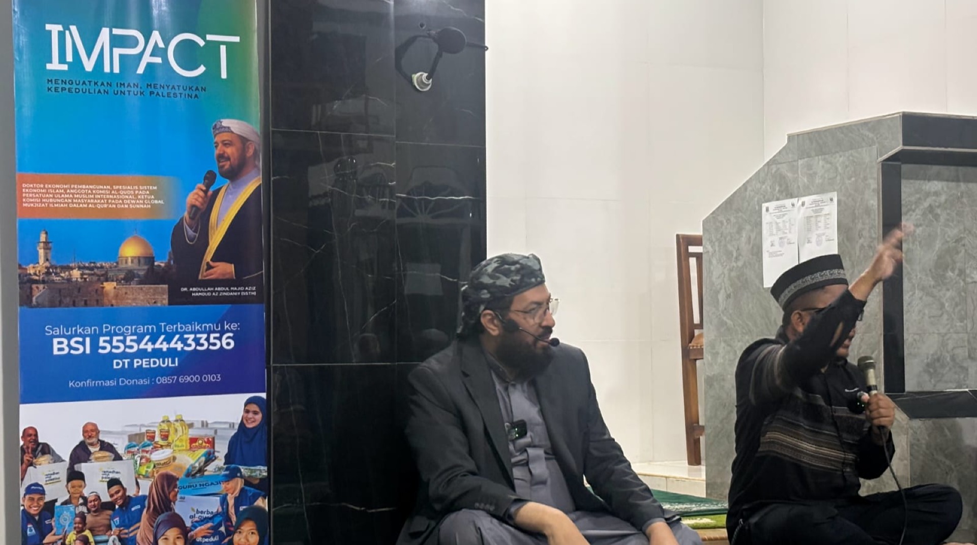 DT Peduli Metro Gelar Safari Dakwah Bersama Syeikh DR. Abdullah dari Palestina di Masjid Al Wahtoniah 