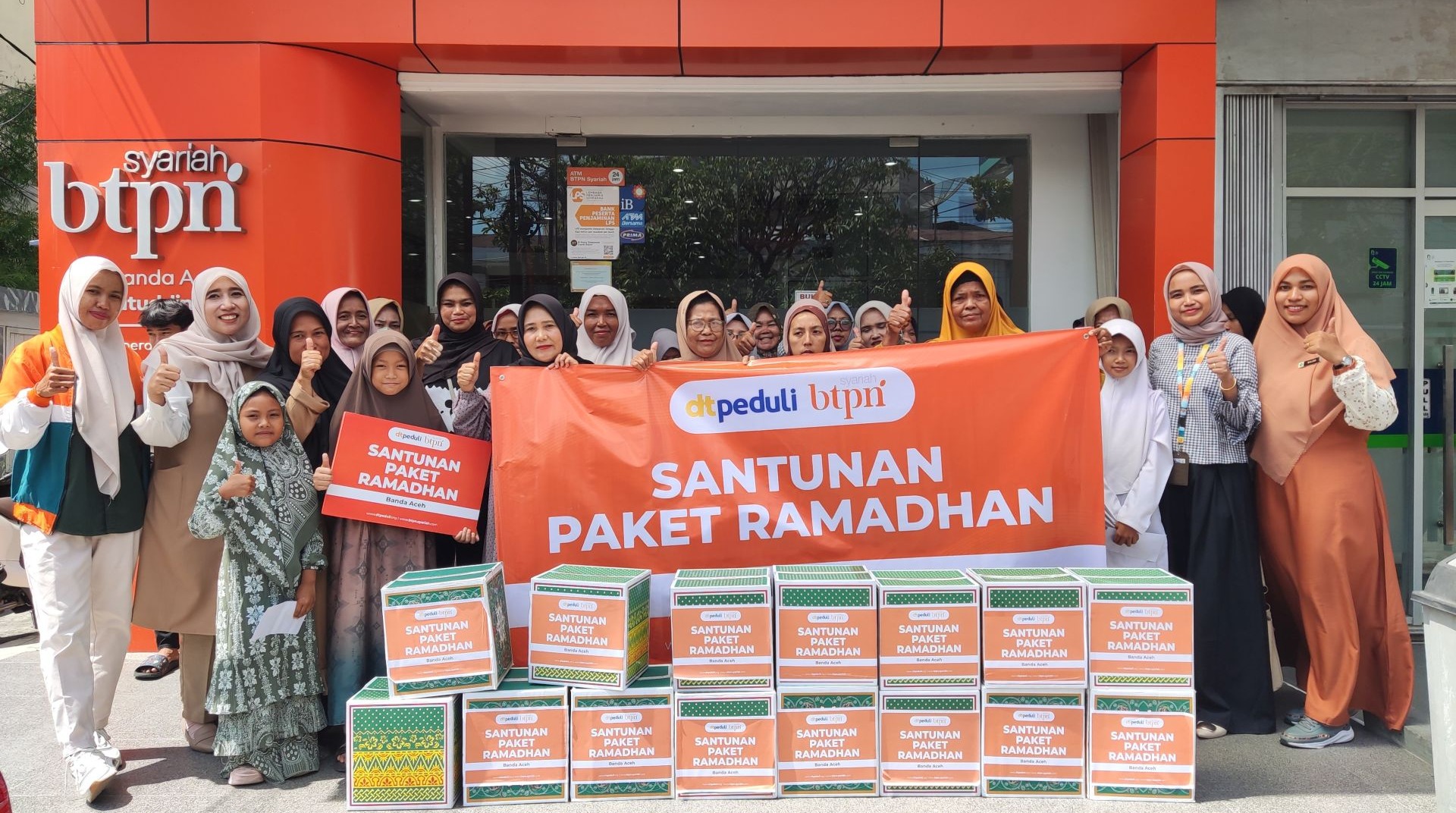 BTPN Syariah Bersama DT Peduli Aceh Hadirkan Kebahagiaan Ramadhan bagi Dhuafa dan Anak Yatim 