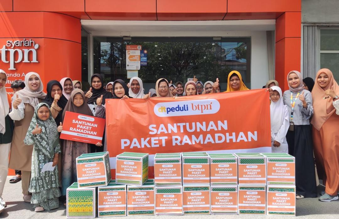 BTPN Syariah Bersama DT Peduli Aceh Hadirkan Kebahagiaan Ramadhan bagi Dhuafa dan Anak Yatim 
