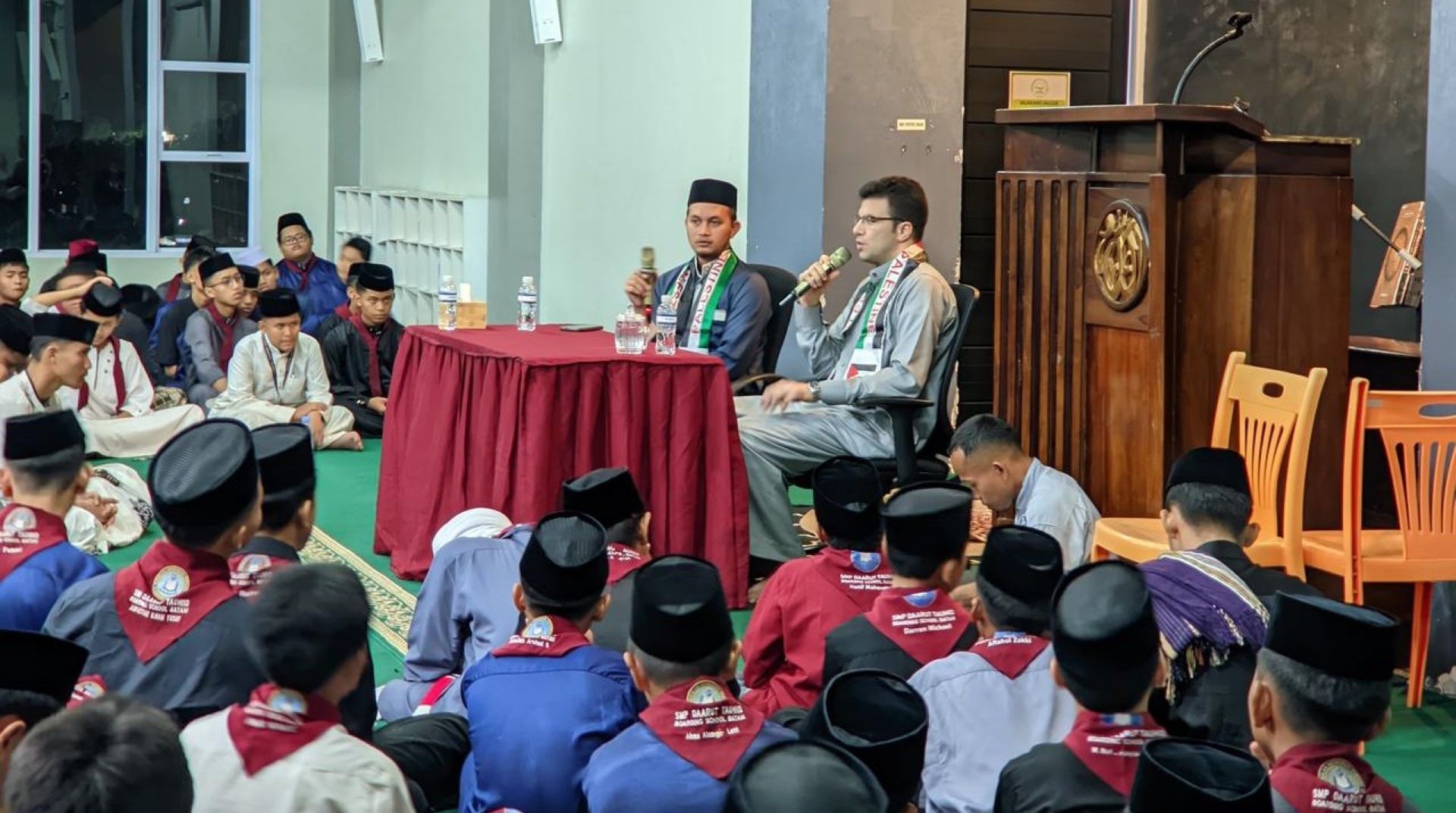 Gerakkan Kepedulian Warga Batam, DT Peduli Kepri Gelar Safari Dakwah Syaikh Palestina 