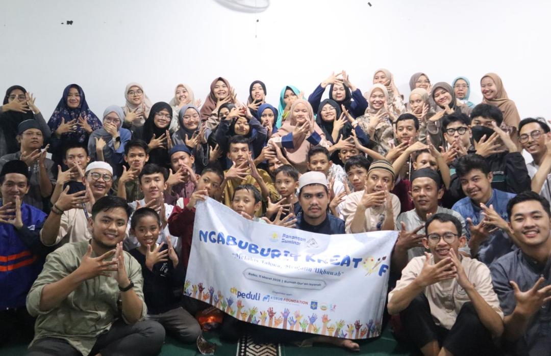Motivasi Anak Tuli, DT Peduli dan Panangan Suminar Gelar Ngabuburit Kreatif di Rumah Qur’an Isyaroh 