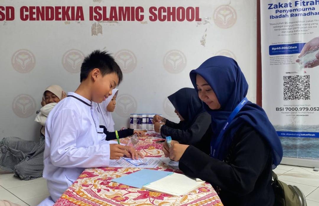 DT Peduli Serang Bersama Cendikia Islamic School Gelar Edukasi dan Praktik Zakat dalam Kegiatan SIRCIS 