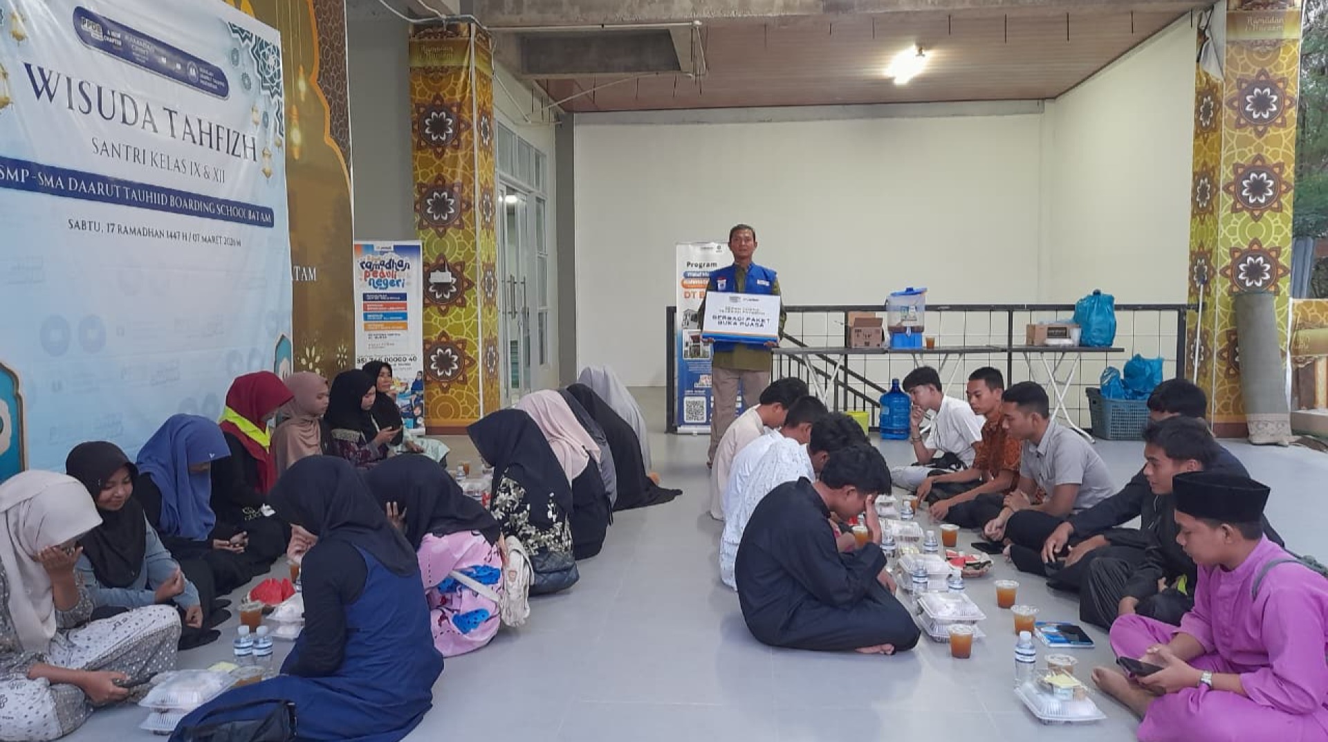 DT Peduli Kepri Gelar Pendampingan Beasiswa Unggul PaxOcean dan Buka Puasa Bersama  