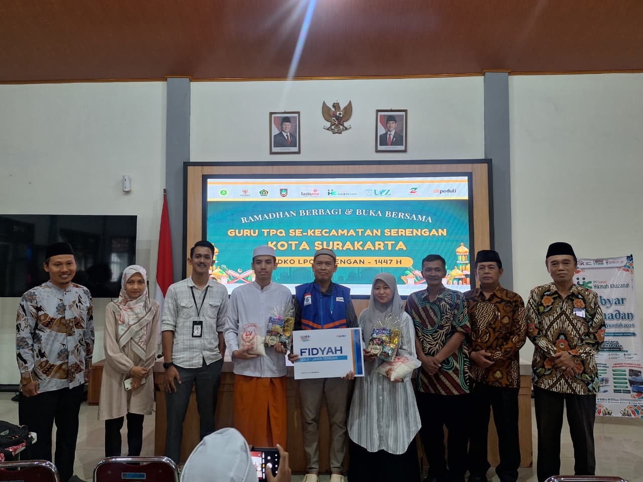 DT Peduli Solo Salurkan Fidyah untuk Guru TPQ Se-Kecamatan Serengan