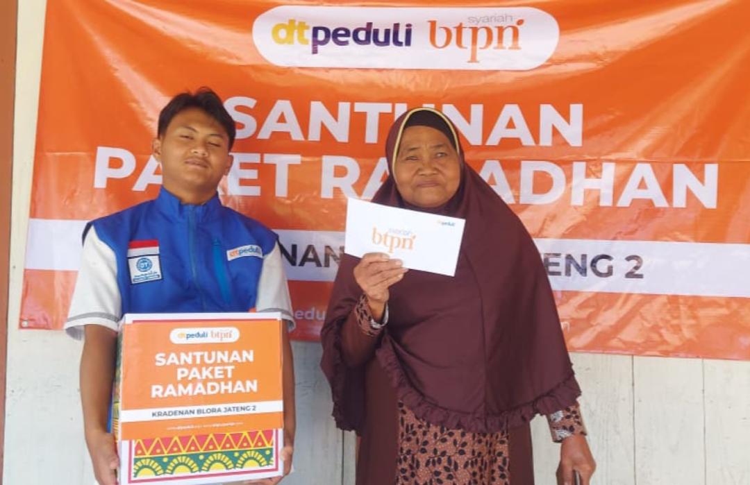 Hadirkan Kebahagiaan di Bulan Ramadhan, DT Peduli Jawa Tengah dan BTPN Syariah Salurkan Santunan untuk Yatim dan Dhuafa 