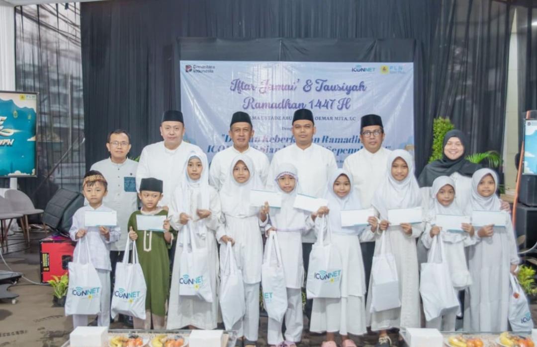 Sinergi Kebaikan, PT PLN Icon Plus Gandeng DT Peduli Santuni Yatim Dhuafa 