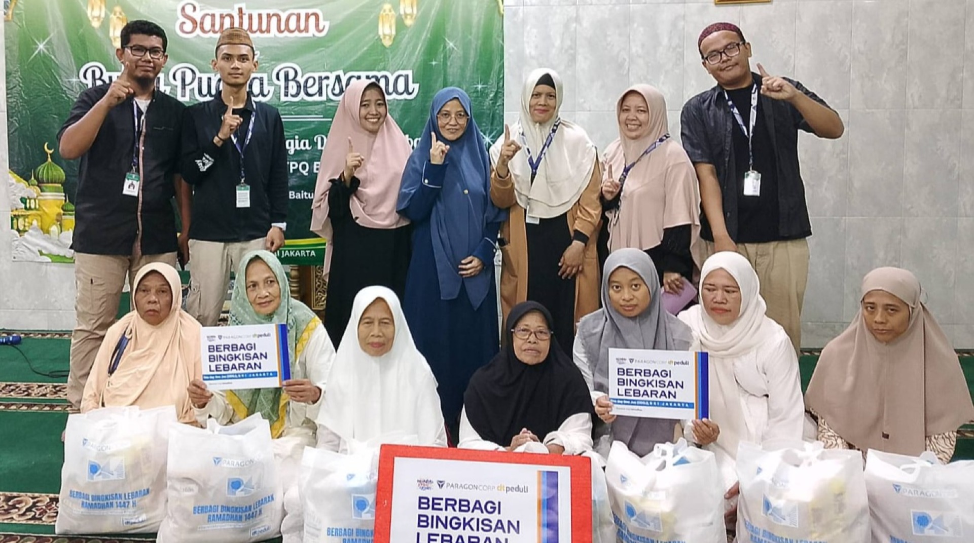 DT Peduli Jakarta Bersama Komunitas ODOJ Salurkan Bingkisan Lebaran serta Santunan untuk Yatim dan Dhuafa 