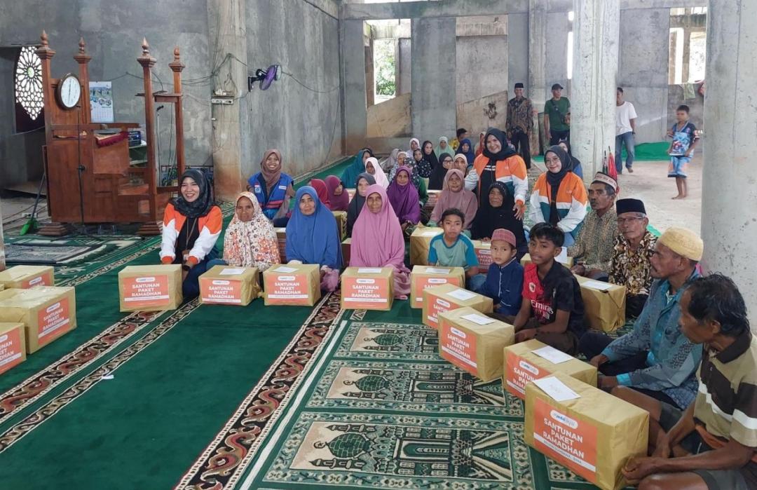 Sinergi Kebaikan Ramadhan, BTPN Syariah dan DT Peduli Hadirkan Bantuan Sembako dan Santunan di Bima 