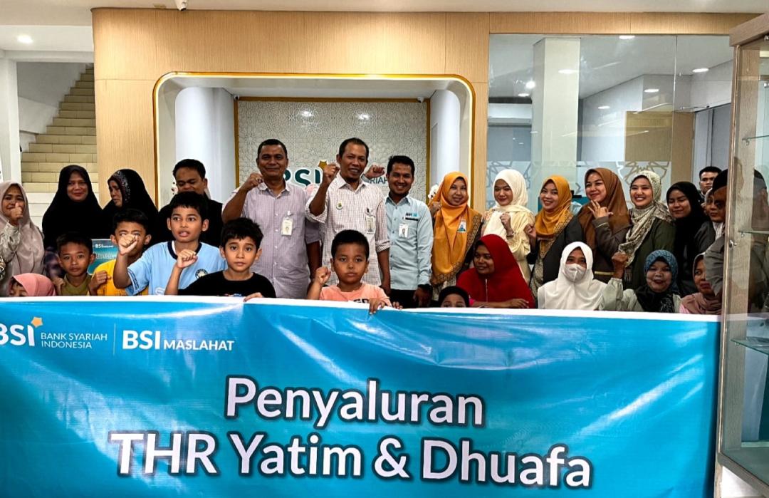 DT Peduli Sumut Bersama BSI Salurkan Paket Buka Puasa, Santunan THR untuk Anak Yatim dan Paket Sembako untuk Dhuafa