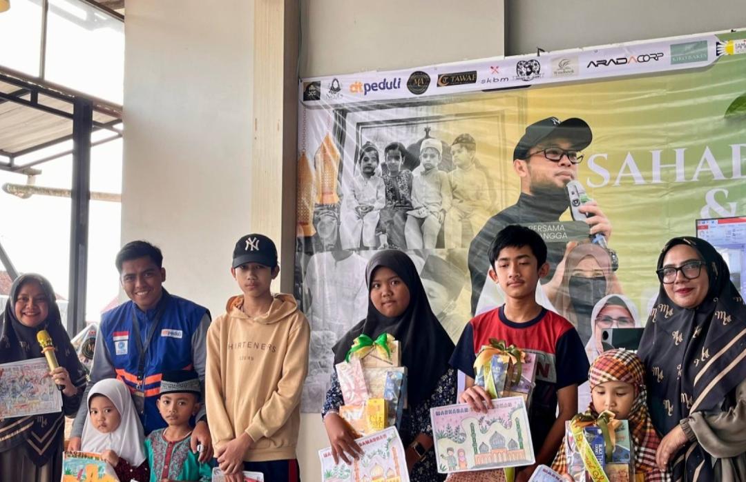 DT Peduli Sukabumi Kerja Sama dengan Jamaah Majelis Almarwah, Kiko Bakes, SKBM Cafe dan Resto, Gelar Acara untuk Bahagiakan Anak Yatim 