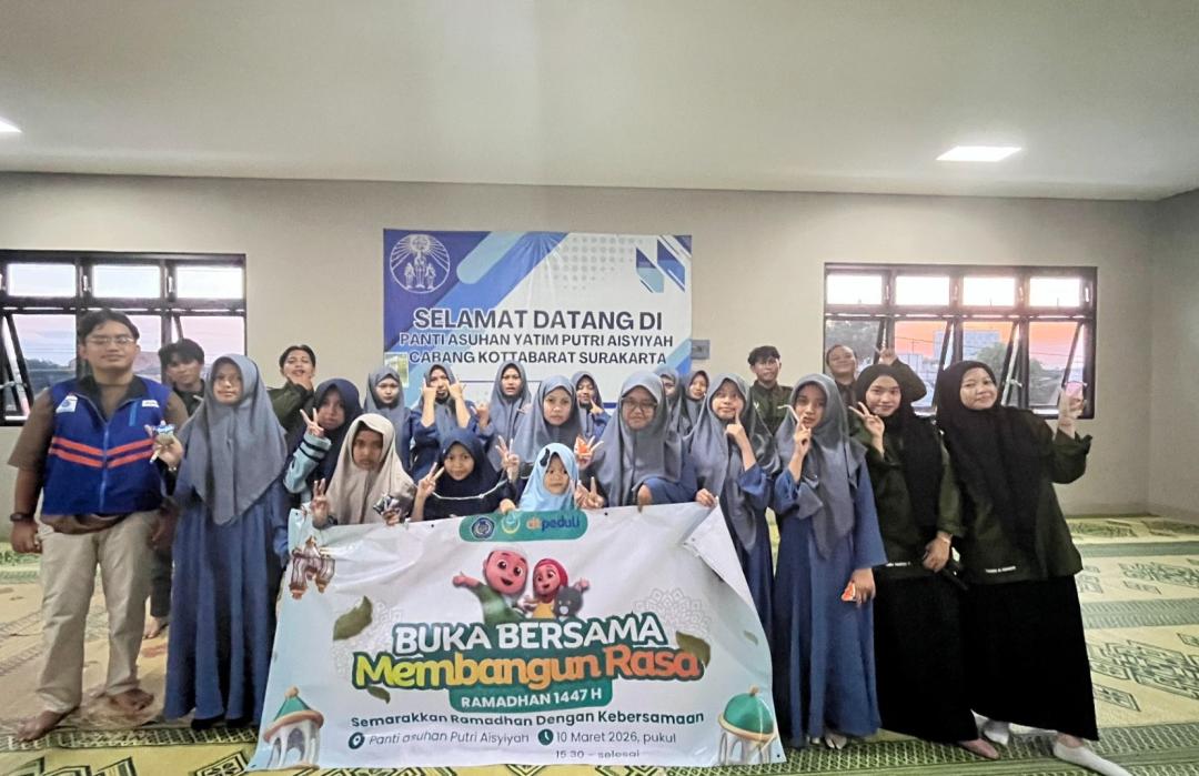 DT Peduli Solo dan LDM PM UMS Hadirkan Keceriaan Ramadhan dengan Buka Bersama Anak Yatim Putri Aisyiyah Surakarta