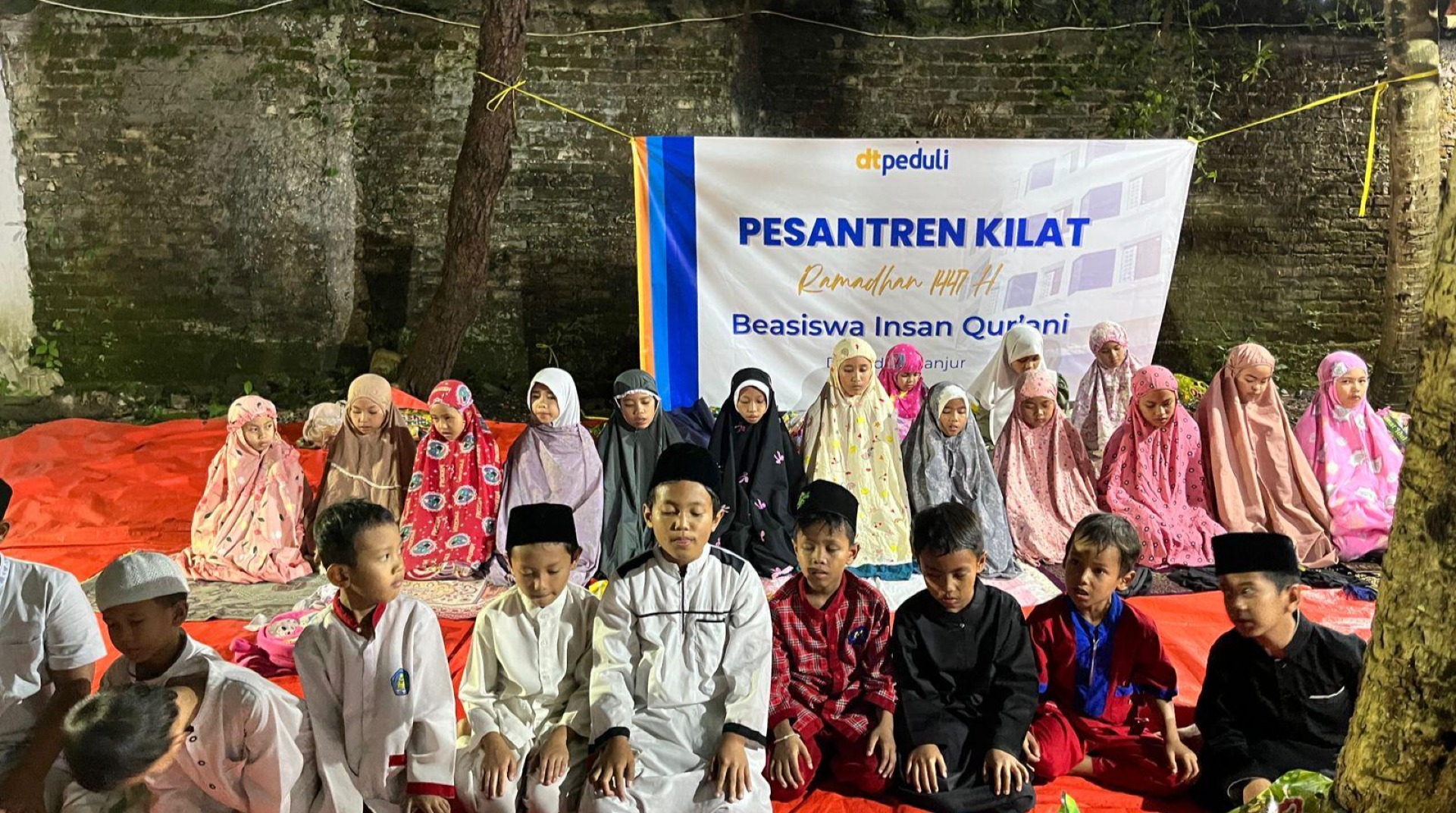 DT Peduli Cianjur Gelar Pesantren Kilat untuk Santri Beasiswa Insan Qur’ani 