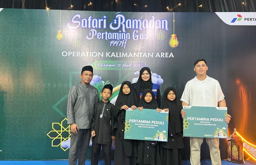 DT Peduli Kalsel dan Pertamina Gas OKA Gelar Safari Ramadhan, Santuni Panti Asuhan dan Mushola di Balikpapan