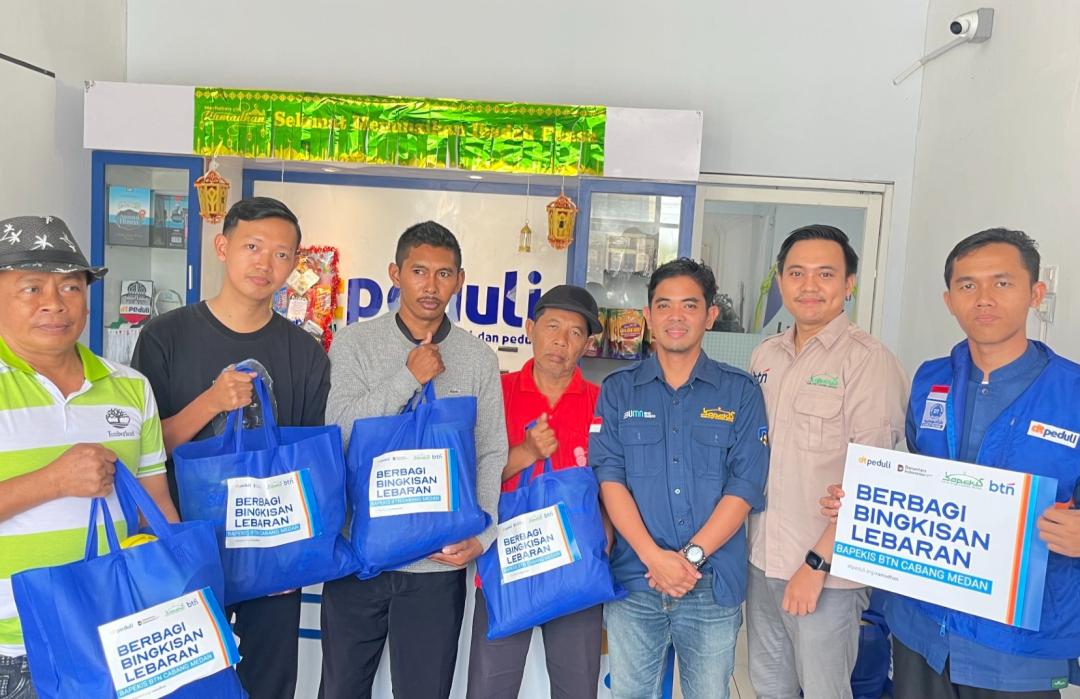 DT Peduli Sumut Bersama Bapekis BTN Cabang Medan Salurkan Bantuan untuk Masyarakat Medan Sunggal 