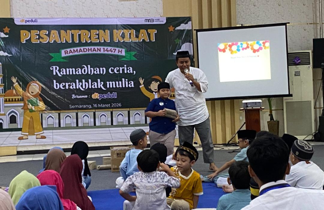 DT Peduli Jawa Tengah dan Masjid Nurul Barqi PT. PLN Indonesia Power UBP Gelar Pesantren Kilat 