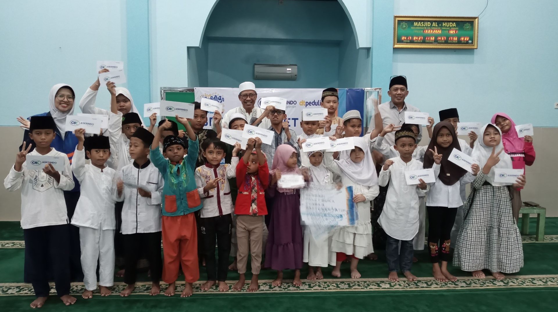 Askrindo Syariah Semarang dan DT Peduli Jateng Gelar Santunan dan Buka Bersama Anak Yatim 