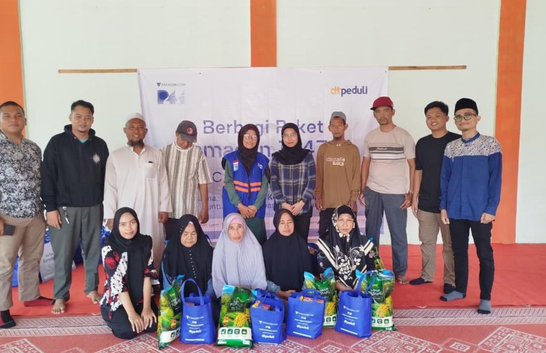 Paragon dan DT Peduli Kepri Gelar Penyaluran Tahap II Bingkisan Lebaran di Tanjung Pinang 