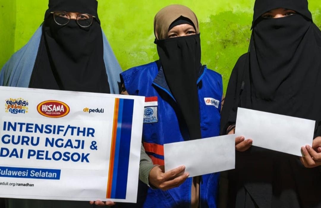 DT Peduli Sulsel Salurkan THR untuk Da’i di Wilayah Pegunungan dan Pelosok Toraja