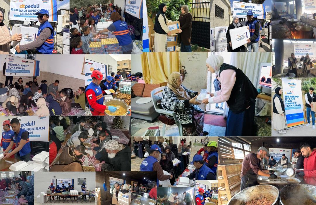 RPN 2026, DT Peduli Salurkan Bantuan Ramadhan untuk Ribuan Warga Palestina 