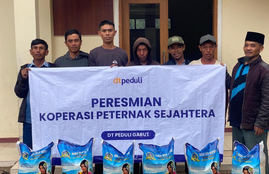 Perluas Dampak Pemberdayaan, DT Peduli Garut Gelar Peresmian Koperasi Peternak Sejahtera  