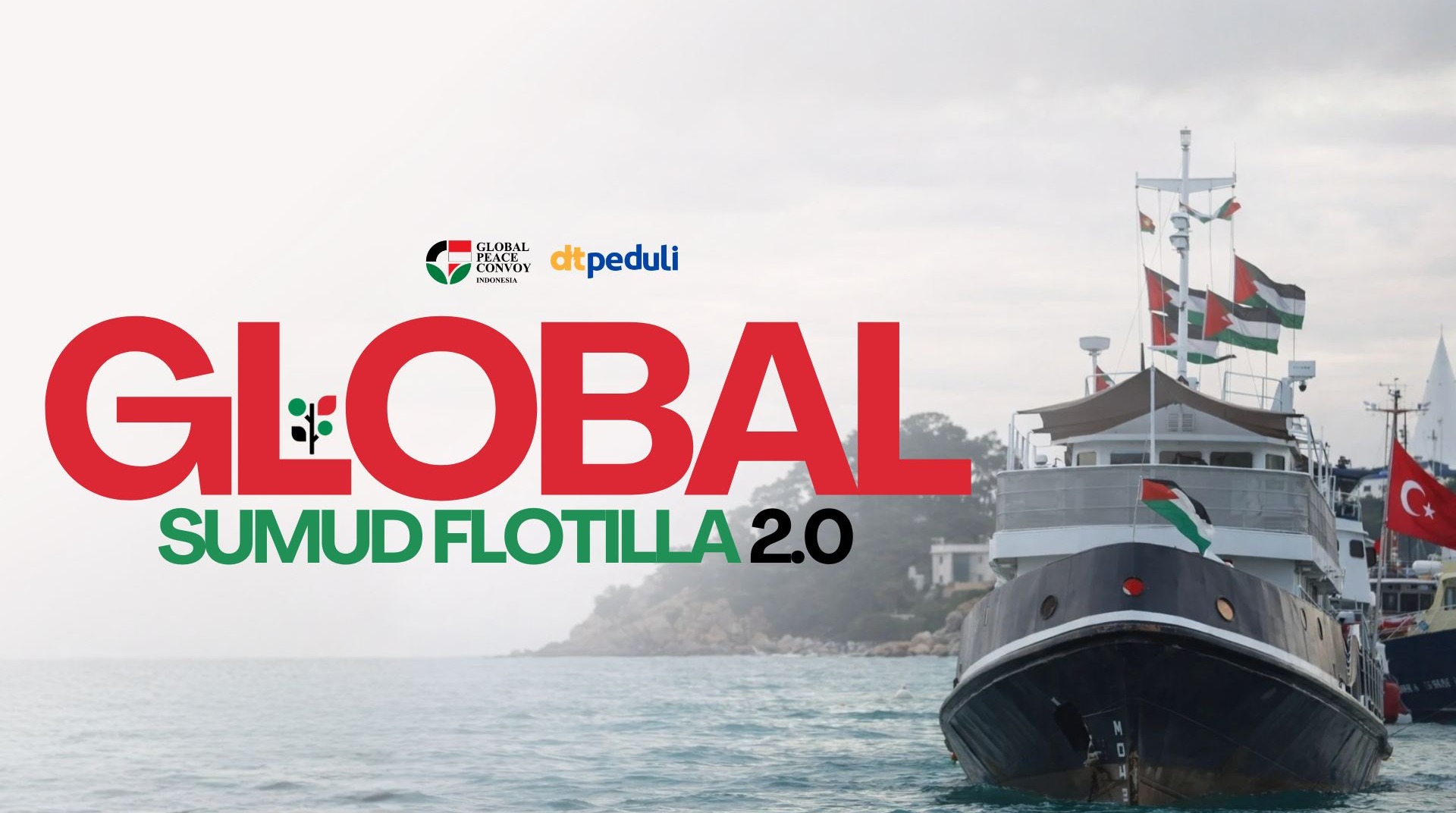 Tembus Blokade Gaza, DT Peduli Siap Bergabung dalam Misi GSF 2.0 