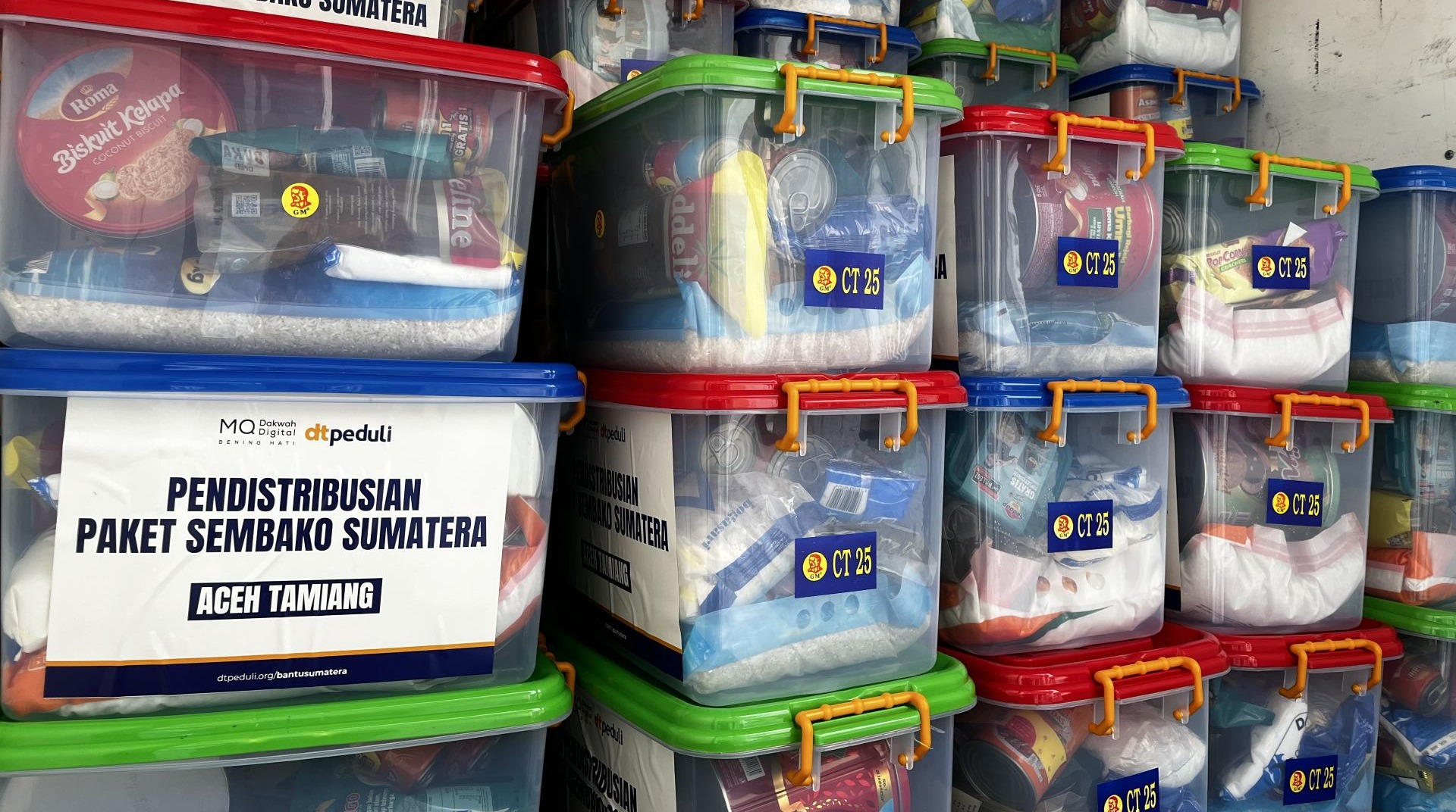 DT Peduli dan MQ Dakwah Digital Salurkan Paket Sembako untuk Aceh Tamiang 