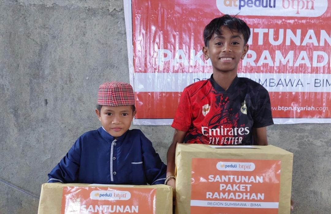 BTPN Syariah dan DT Peduli Salurkan 3.000 Paket Santunan di 74 Titik se-Indonesia 