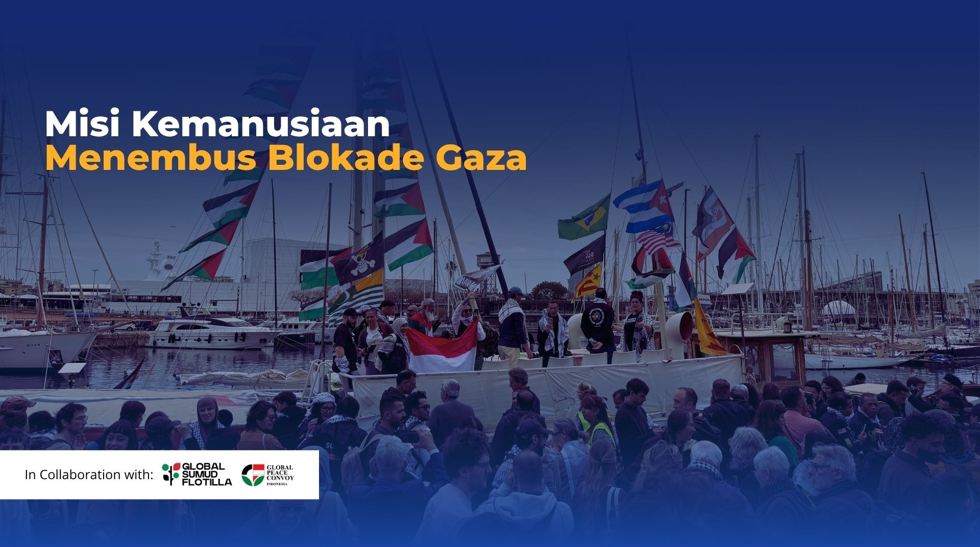 Misi Kemanusiaan Menembus Blokade Gaza | Global Sumud Flotilla 2.0