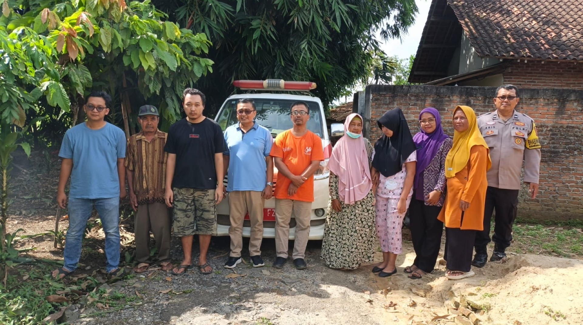 DT Peduli Metro Dampingi ODGJ ke Panti Sosial Srikandi Lampung Tengah 