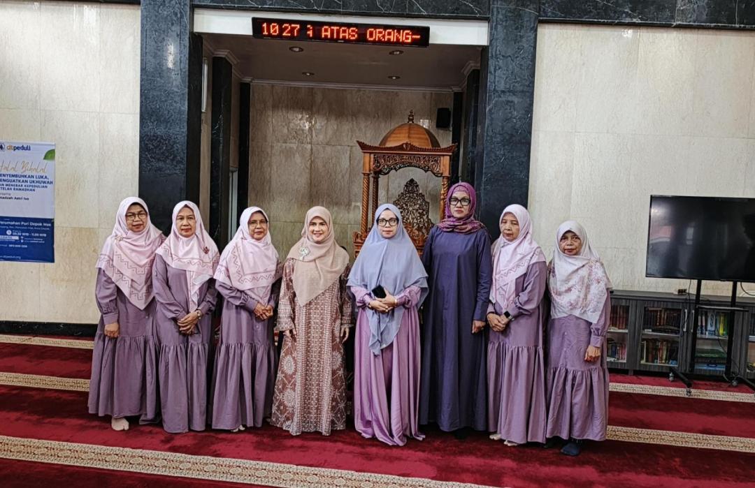 DT Peduli Depok Gelar Halalbihalal Penuh Makna Bersama Bunda Astri Ivo di Masjid Baitussalam 